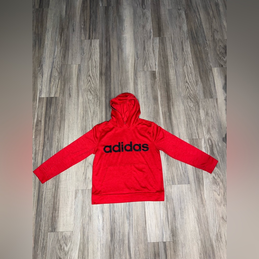 Adidas Kids Red Hoodie